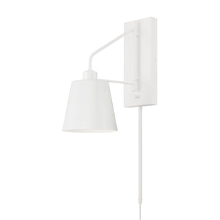 Buy matte-white Alden Outdoor (Damp) Sconce by Capital Lighting