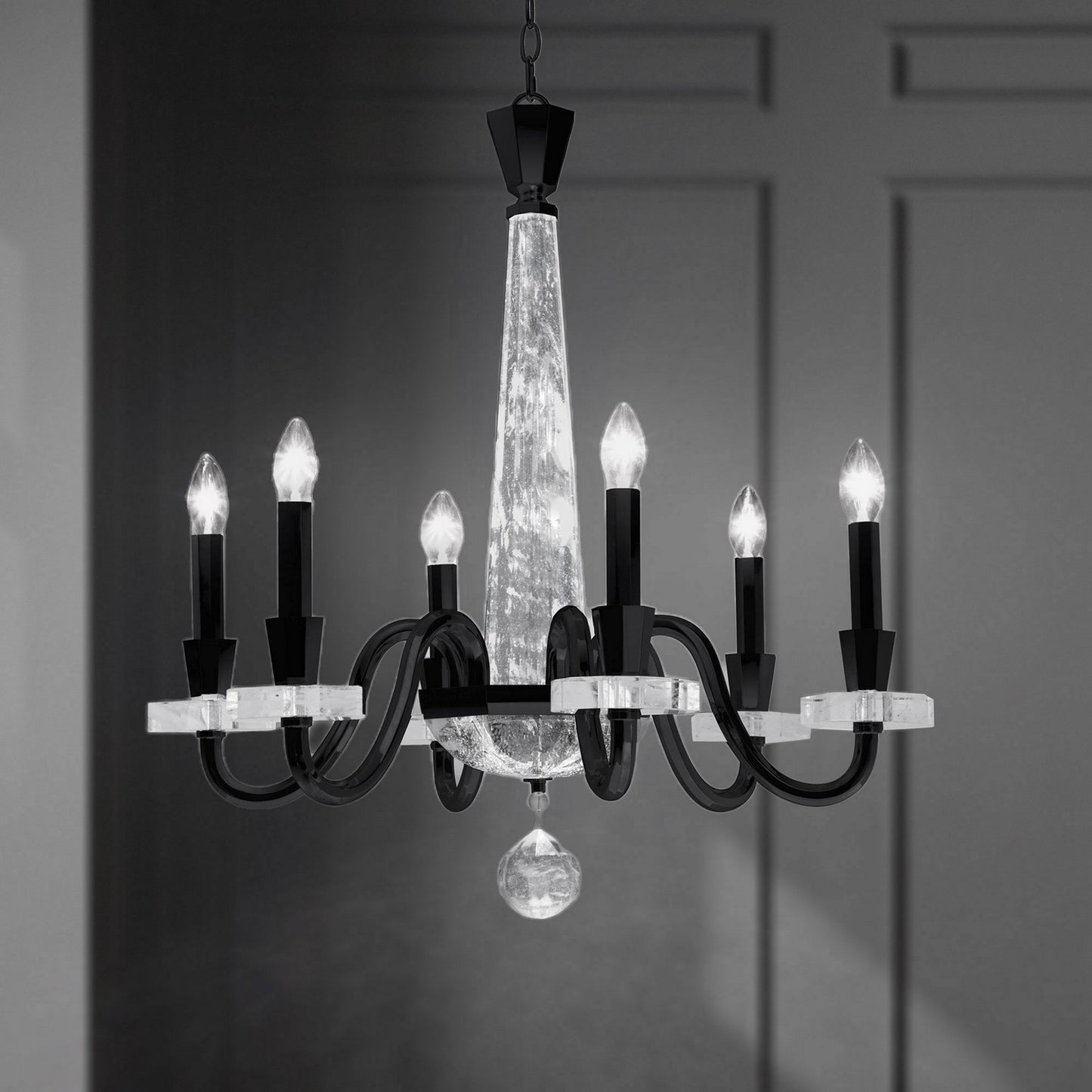 Amadeus Outdoor (Damp) Chandelier by Schonbek