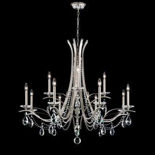Buy heirloom-gold-with-clear-heritage-crystal-glass-and-clear-shade Vesca Chandelier by Schonbek