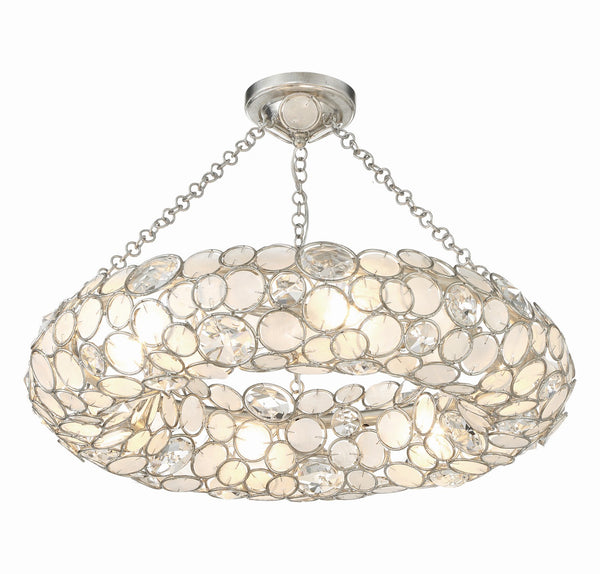 Palla Outdoor (Damp) Semi Flush Mount Light by Crystorama