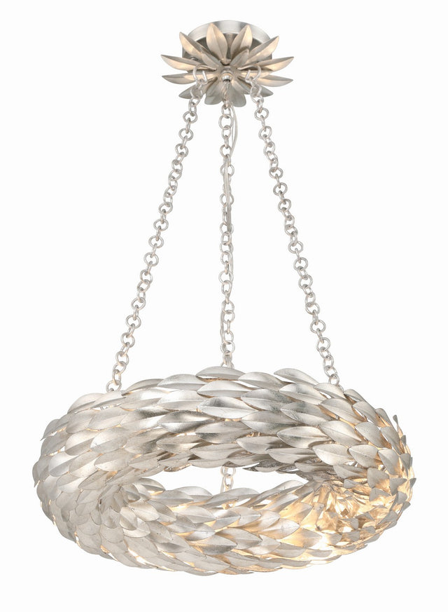 Broche Outdoor (Damp) Chandelier by Crystorama