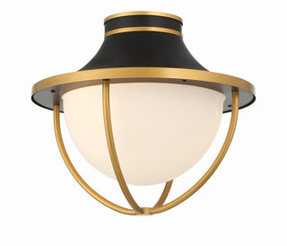 Atlas Outdoor (Wet) Semi-Flush Mount Ceiling Light by Crystorama