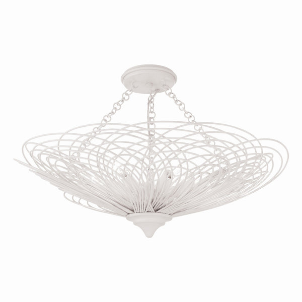 Doral Outdoor (Damp) Flush Mount Ceiling Light by Crystorama