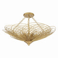 Doral Outdoor (Damp) Semi-Flush Mount Ceiling Light by Crystorama