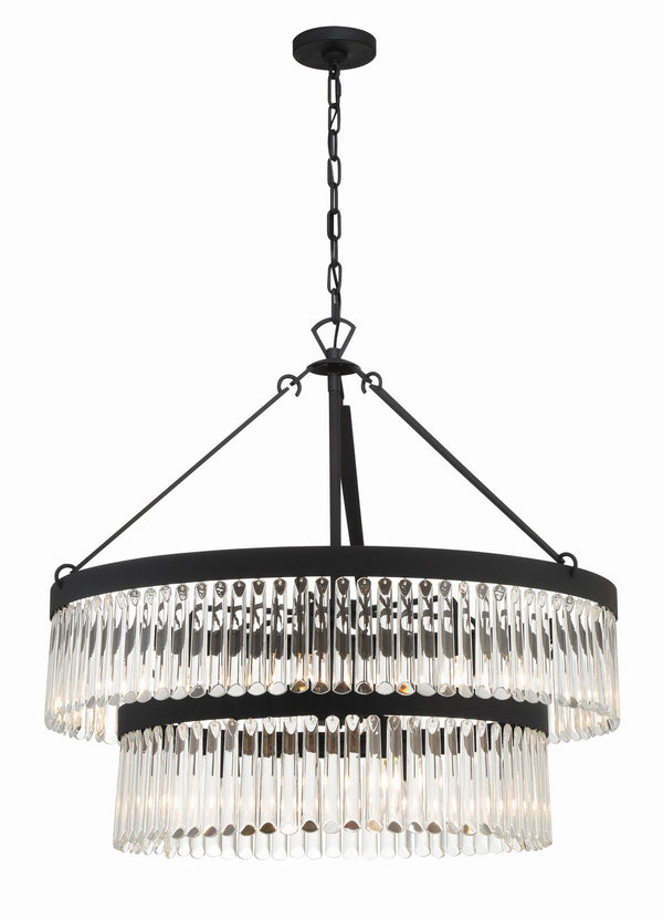 Emory Outdoor (Damp) Chandelier by Crystorama