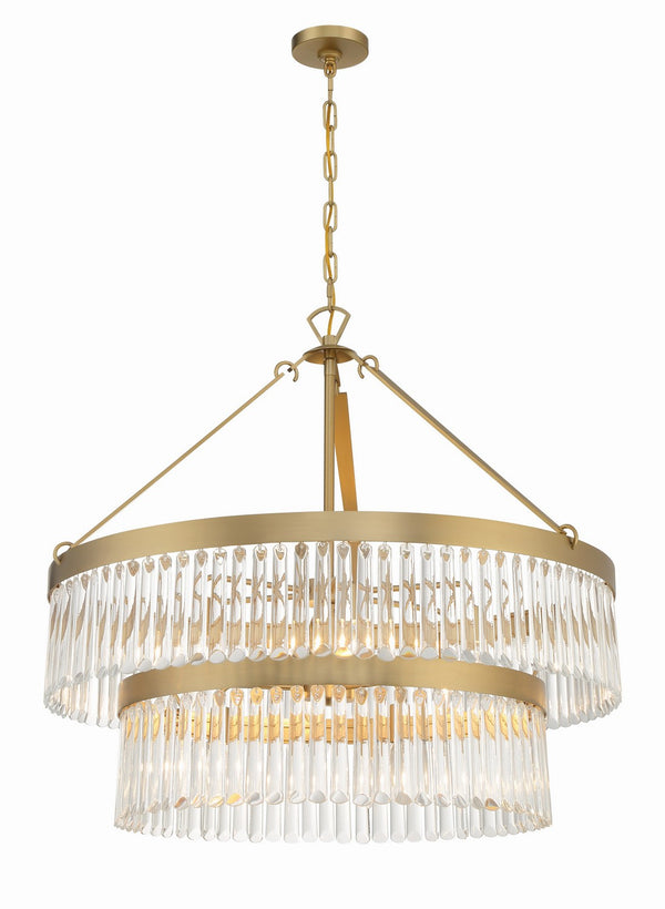 Emory Outdoor (Damp) Chandelier by Crystorama