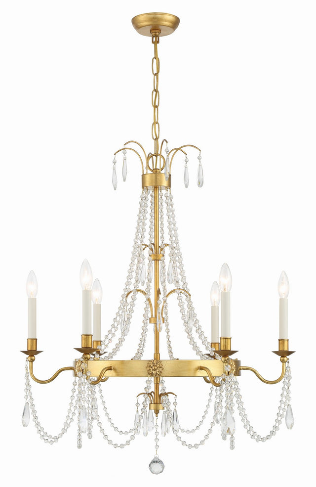 Maizey Outdoor (Damp) Chandelier by Crystorama