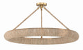 Oakley Semi-Flush Mount Ceiling Light by Crystorama