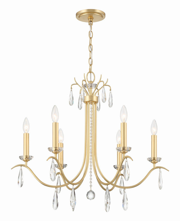 Rollins Chandelier by Crystorama