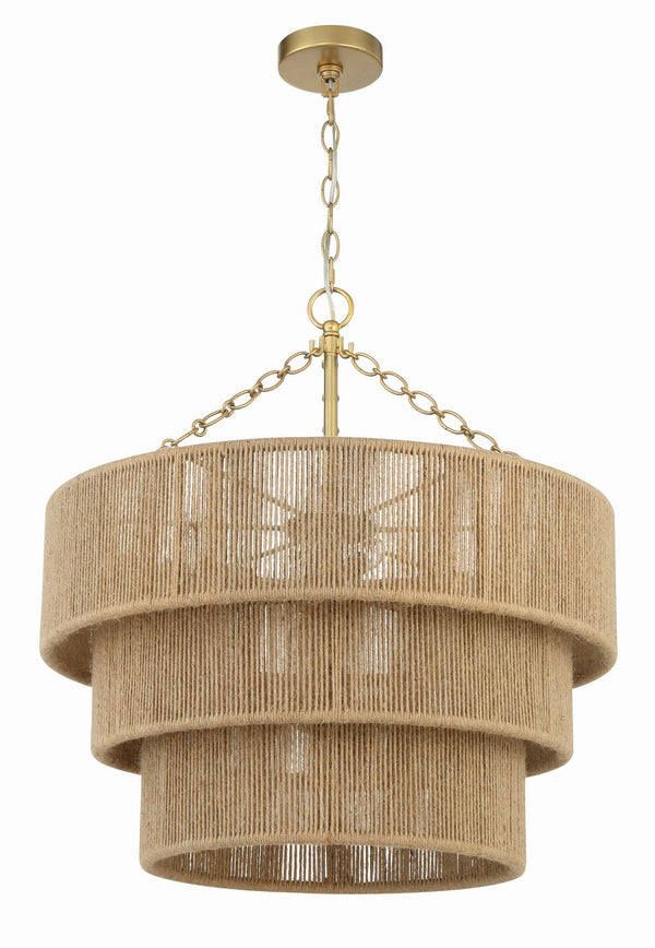 Shyla Outdoor (Damp) Chandelier by Crystorama