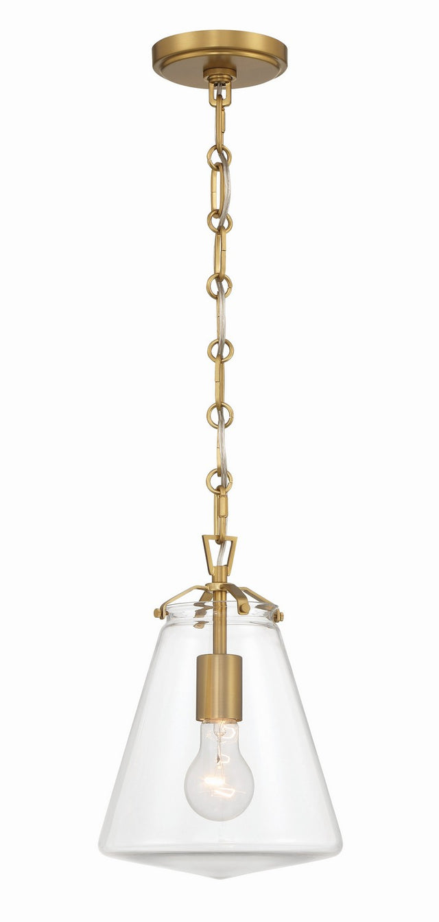 Voss Outdoor (Damp) Mini Pendant by Crystorama