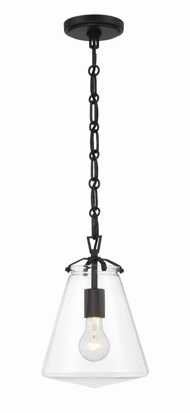 Voss Outdoor (Damp) Mini Pendant by Crystorama