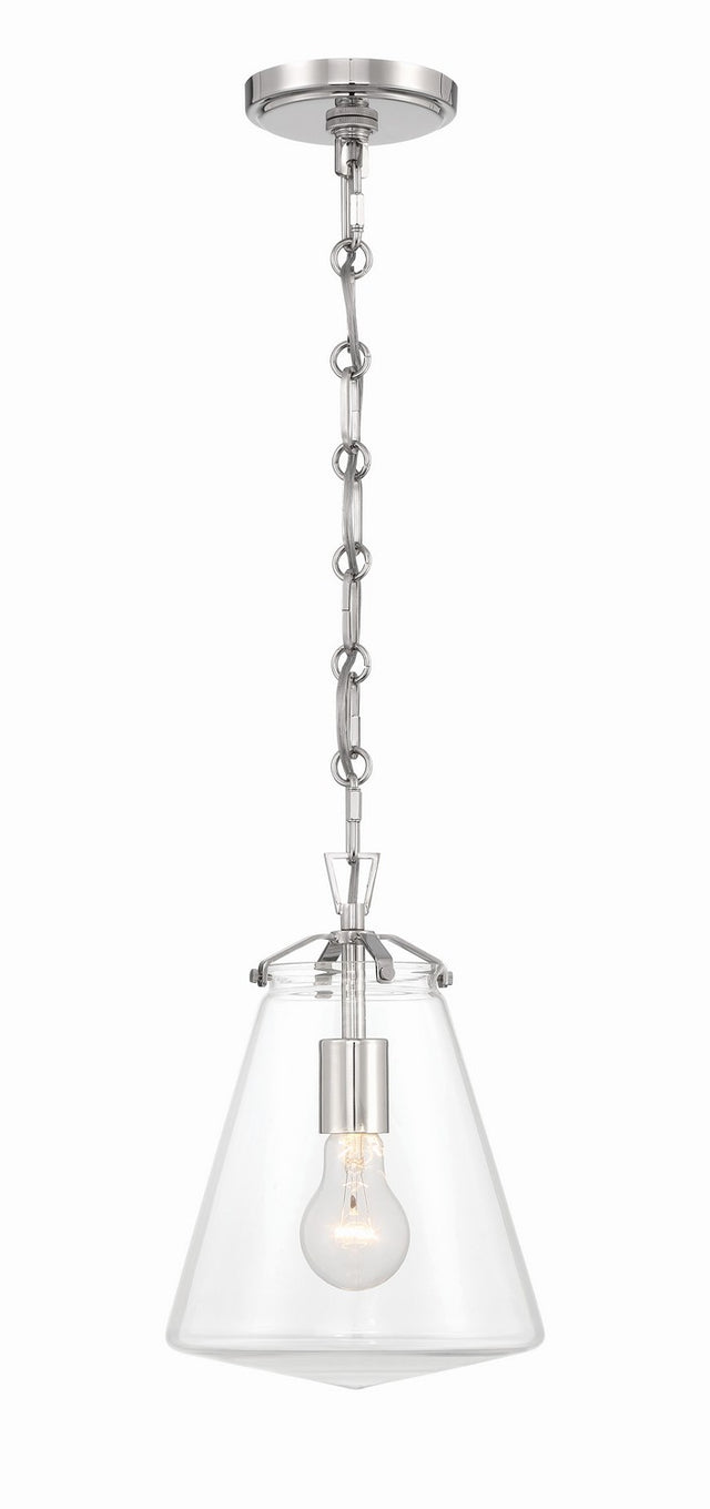 Voss Outdoor (Damp) Pendant by Crystorama