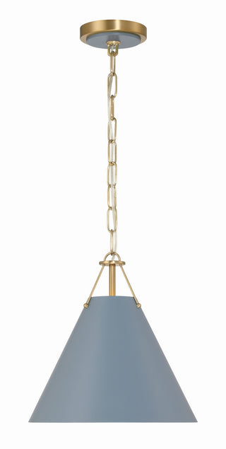 Xavier Outdoor (Damp) Mini Pendant by Crystorama