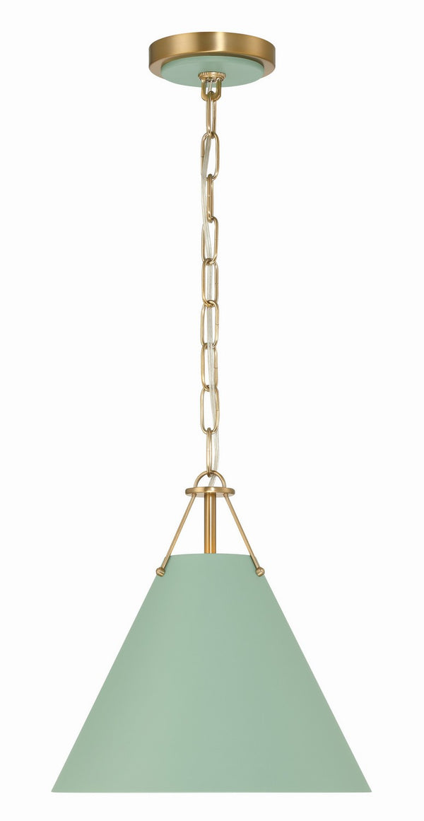 Xavier Outdoor (Damp) Mini Pendant by Crystorama