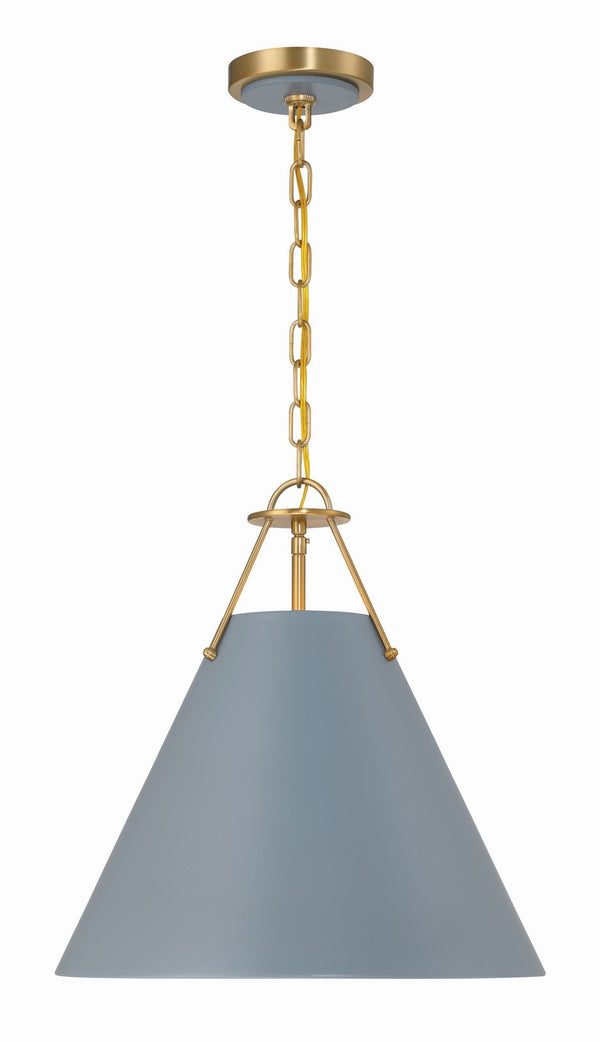 Xavier Outdoor (Damp) Pendant by Crystorama