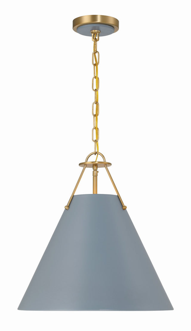 Xavier Outdoor (Damp) Pendant by Crystorama