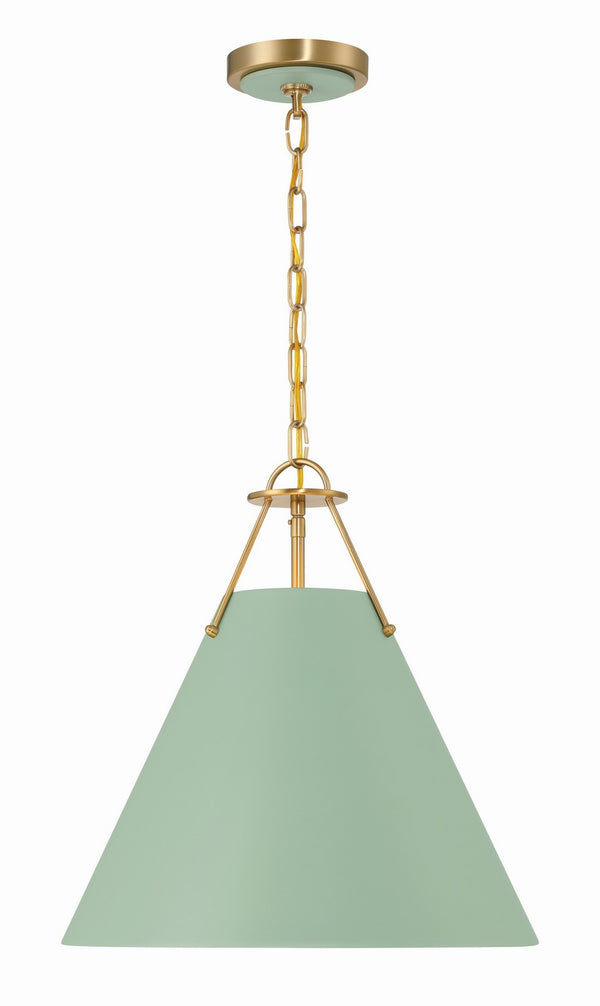 Xavier Outdoor (Damp) Pendant by Crystorama