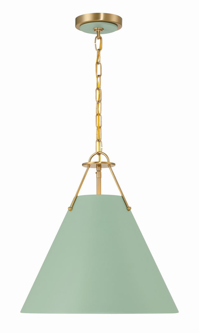 Xavier Outdoor (Damp) Pendant by Crystorama