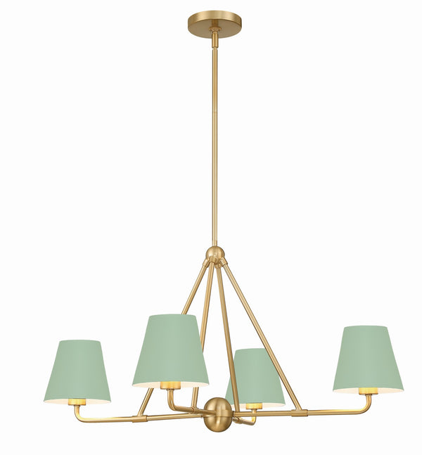 Xavier Outdoor (Damp) Chandelier by Crystorama