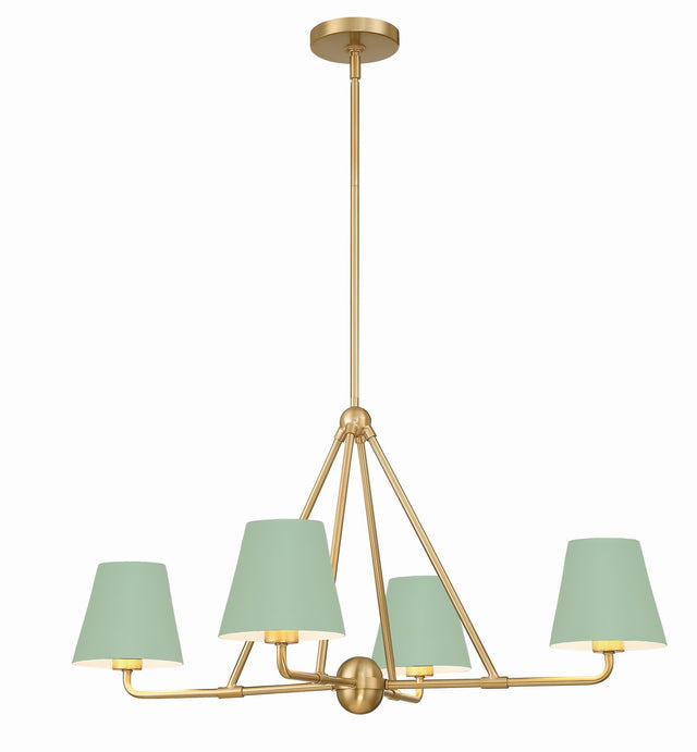 Xavier Outdoor (Damp) Chandelier by Crystorama