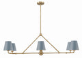 Xavier Outdoor (Damp) Chandelier by Crystorama