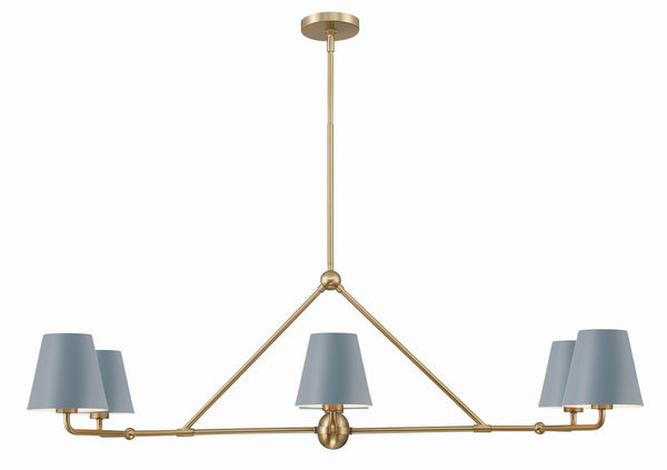 Xavier Outdoor (Damp) Chandelier by Crystorama