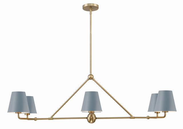Xavier Outdoor (Damp) Chandelier by Crystorama