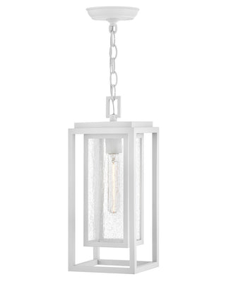 Buy textured-white-with-clear-seedy-glass Republic Outdoor (Damp) Lantern by Hinkley