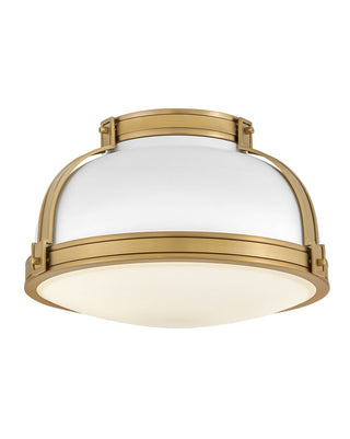 Buy matte-white Barton Flush Mount Ceiling Light by Hinkley