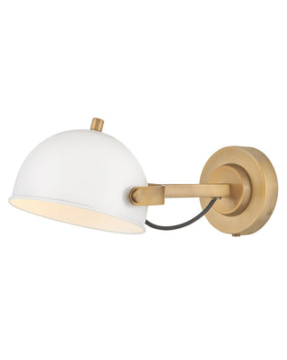 Buy chalk-white Spence Sconce by Hinkley