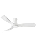 Swell Flush Illuminated Outdoor (Damp) Hugger Ceiling Fan with Light by Hinkley