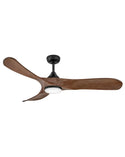 3-Blades Swell Illuminated Outdoor (Damp) Ceiling Fan with Light by Hinkley