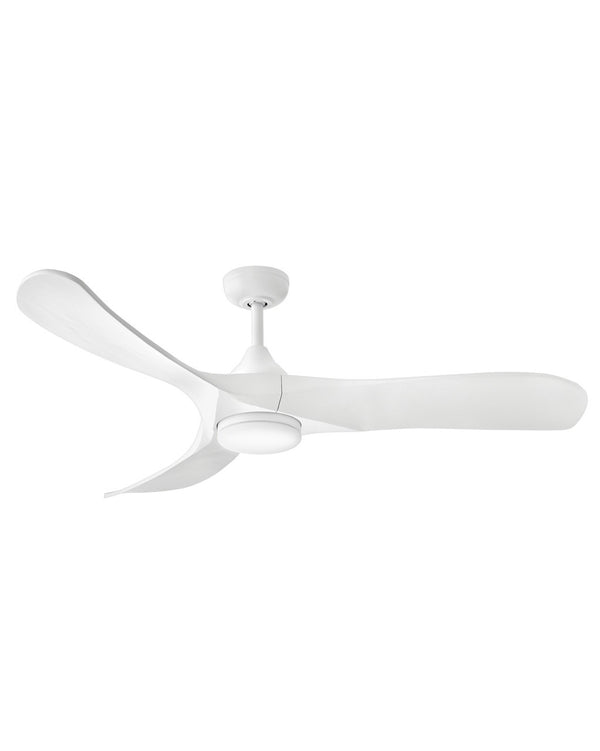 Swell Illuminated Outdoor (Damp) Ceiling Fan with Light by Hinkley