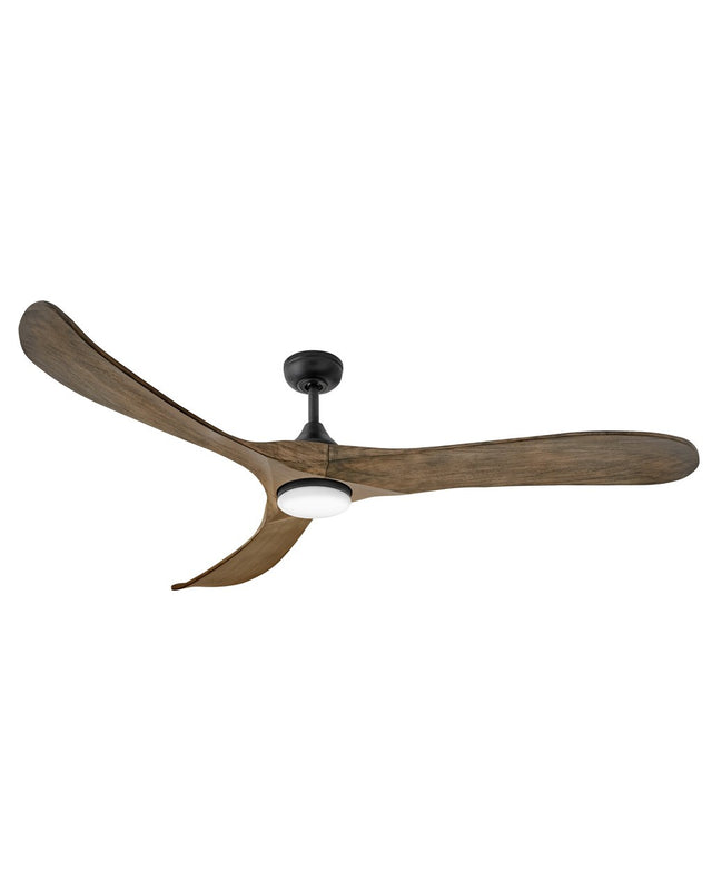 Swell Illuminated Outdoor (Damp) Ceiling Fan with Light by Hinkley