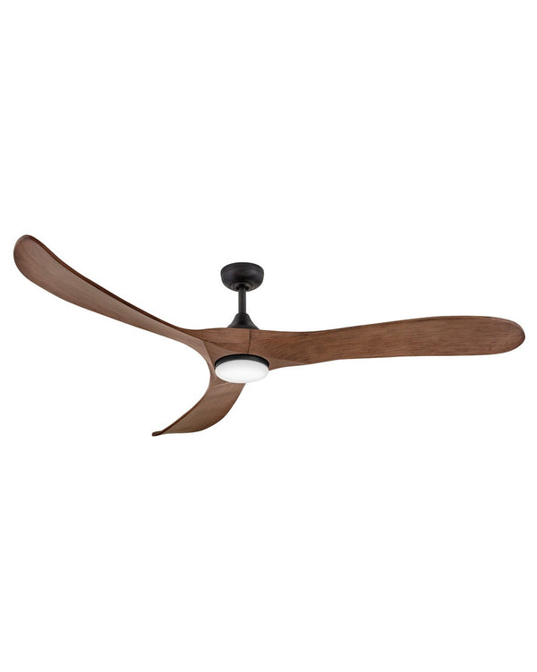 Swell Illuminated Outdoor (Damp) Ceiling Fan with Light by Hinkley