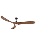 3-Blades Swell Illuminated Outdoor (Damp) Ceiling Fan with Light by Hinkley