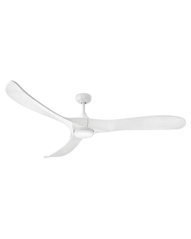 Swell Illuminated Outdoor (Damp) Ceiling Fan with Light by Hinkley