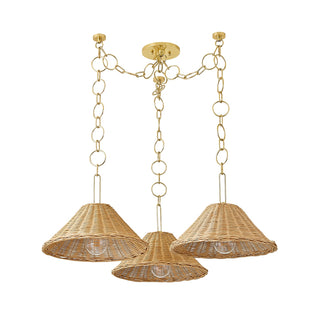 Dalia Outdoor (Damp) Chandelier by Mitzi