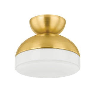 Rue Outdoor (Damp) Flush Mount Ceiling Light by Mitzi