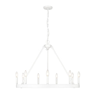 Buy matte-white Alastair Chandelier by Golden