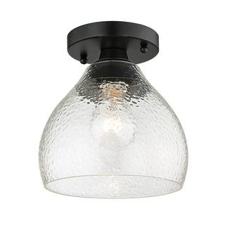 Buy matte-black Ariella Semi Flush Mount Light by Golden