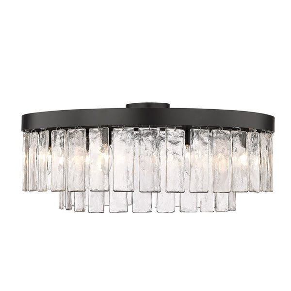 Ciara Semi-Flush Mount Ceiling Light by Golden