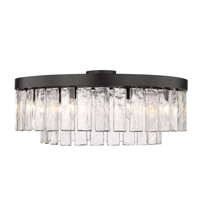 Ciara Semi Flush Mount Light by Golden