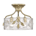Calla Semi-Flush Mount Ceiling Light by Golden