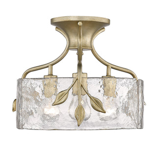 Calla Semi-Flush Mount Ceiling Light by Golden