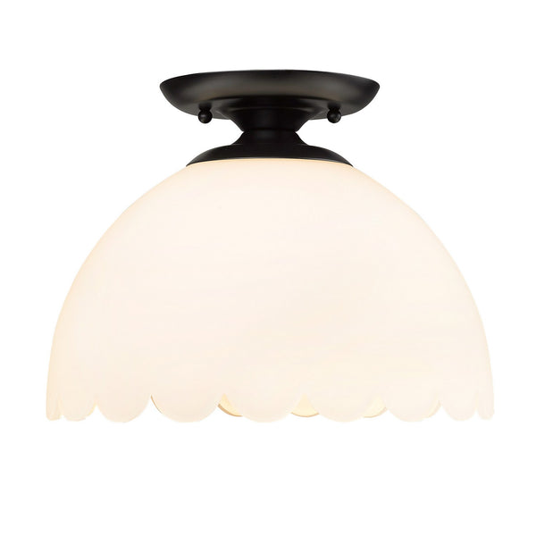 Dorinda Semi-Flush Mount Ceiling Light by Golden
