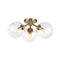 Cassia Semi-Flush Mount Ceiling Light by Alora
