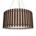 Slatted Outdoor (Damp) Pendant by Accord Lighting
