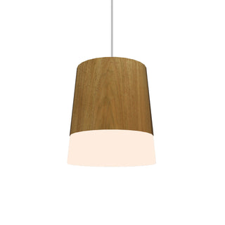 Buy louro-freijo Conical Outdoor (Damp) Pendant by Accord Lighting